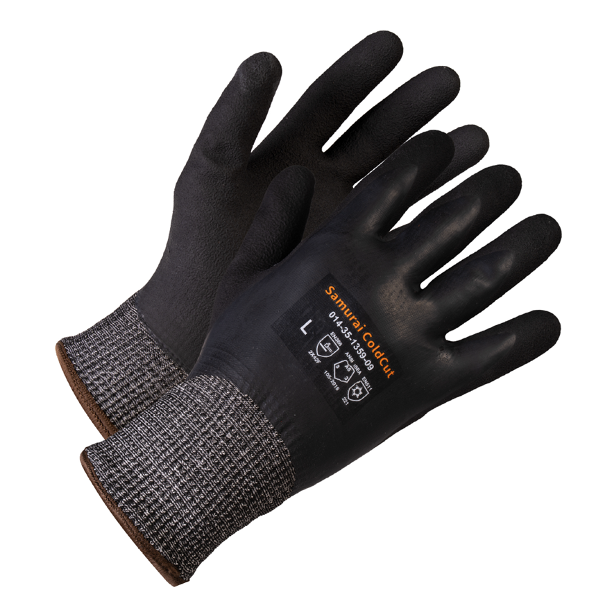 A6 CUT RESISTANT WINTER LINED GLOVE SZ 9